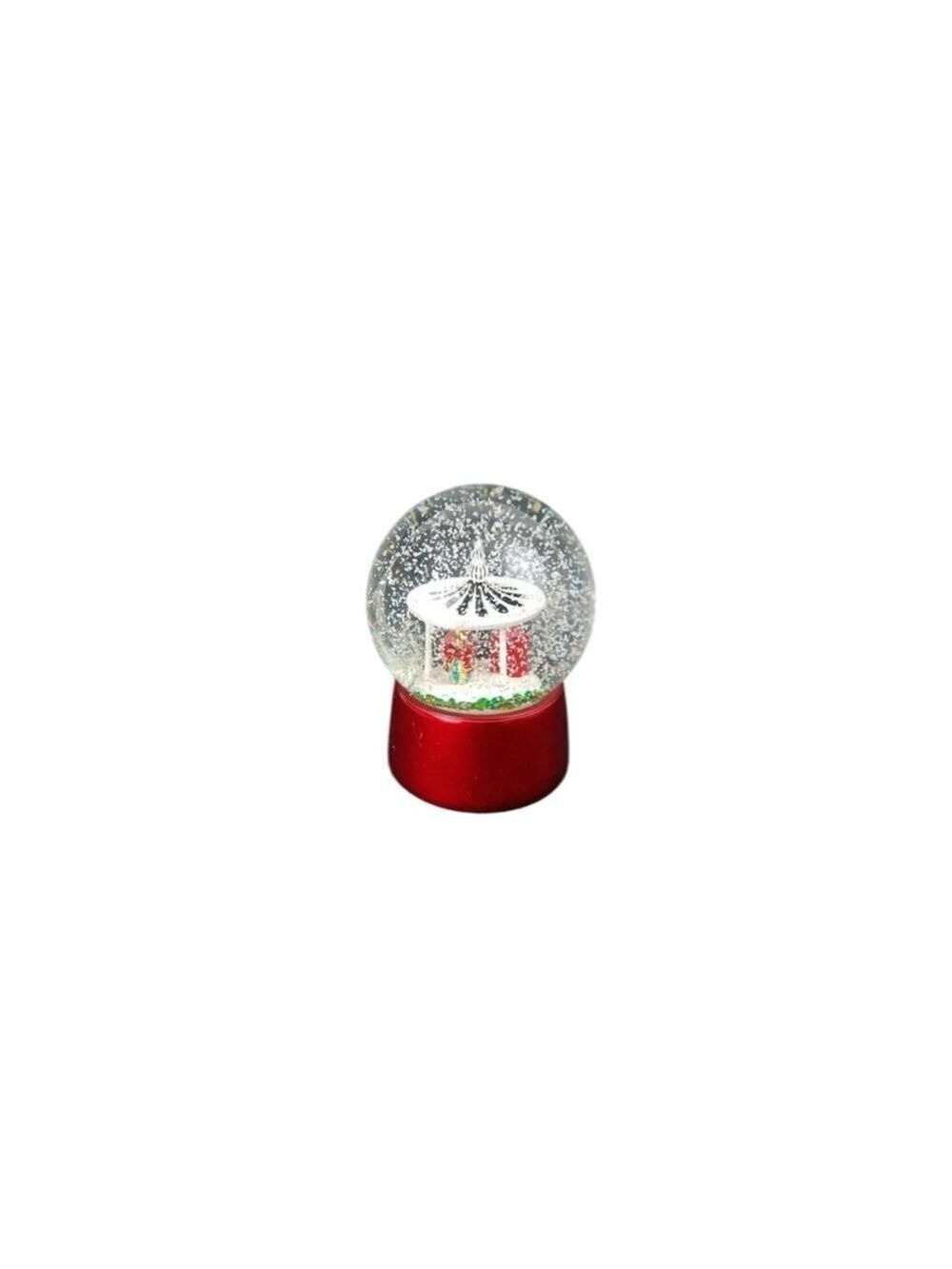 5/$20 Nordstrom Holiday Decor Snowglobe One Size Red Gold